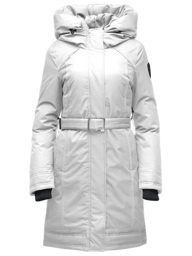 Women's Astrid ASTRID Parka Light Gray - NOBIS - BALAAN.