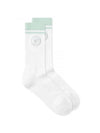 SRHWC Socks White Washed Kelly SO932WH - SPORTY & RICH - BALAAN 1