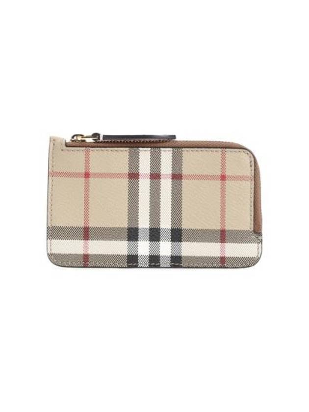 Check Card Wallet Archive Beige - BURBERRY - BALAAN 2