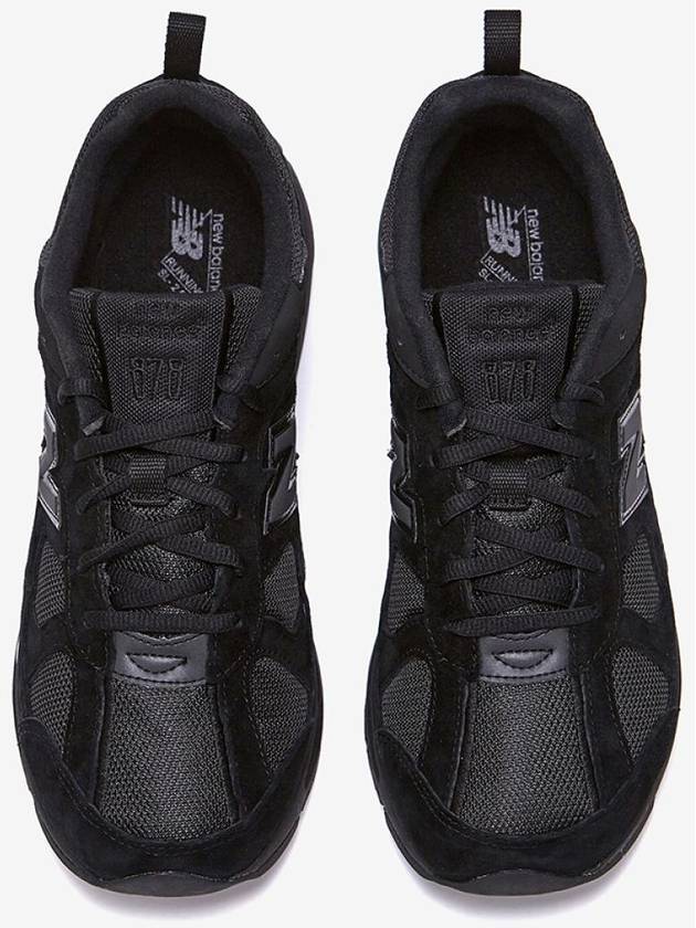 878 Low Top Sneakers Triple Black - NEW BALANCE - BALAAN 4