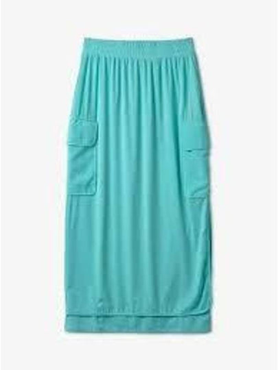 Straight Cargo H-Line Skirt Sky Blue - SUNNEI - BALAAN 2