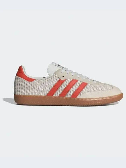 Samba OG Mesh Low Top Sneakers Red Crystal White - ADIDAS - BALAAN 2