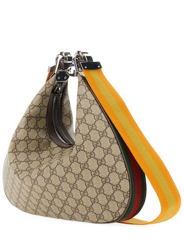 Attache Large Shoulder Bag Beige - GUCCI - BALAAN 3