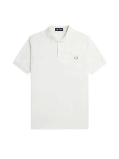 Fred Perry Plain Shirt Snow White - FRED PERRY - BALAAN 1