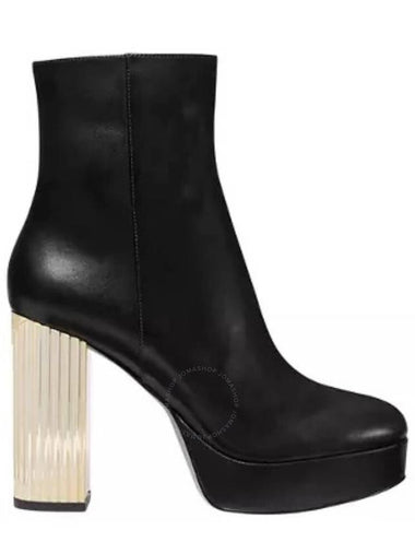 Michael Kors Porter Leather Platform Booties, Brand Size 6 ( US Size 6 ) - MICHAEL KORS - BALAAN 1