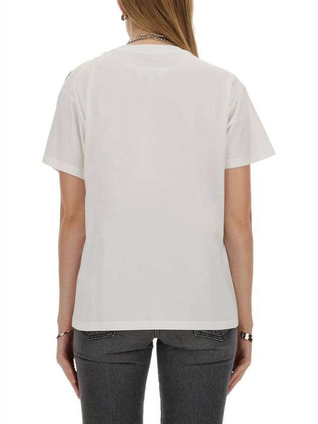 T-SHIRT WITH SAFETY PINS - MAISON MARGIELA - BALAAN 3