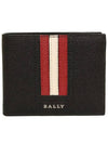 Half Wallet TEVYE LT 210 BLACK Men s - BALLY - BALAAN 1