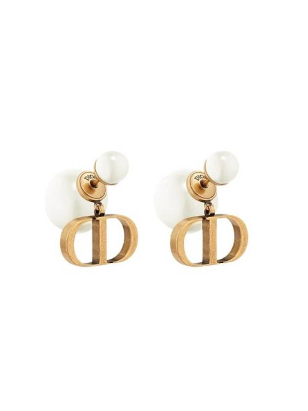 Tribales Pearl Antique Earrings Gold - DIOR - BALAAN 1