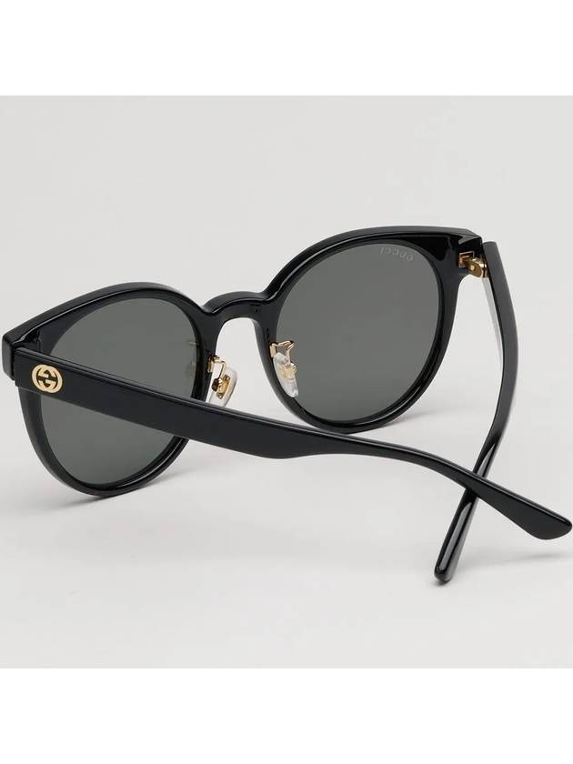 Eyewear Round Sunglasses Black - GUCCI - BALAAN 4