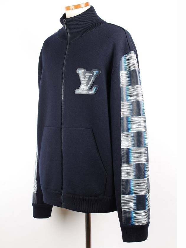 WOOL END LEATHER TRACK TOP XL - LOUIS VUITTON - BALAAN 3