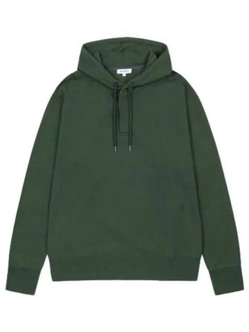 Arne Sissel Hooded Dartmouth Green T shirt Hoodie - NORSE PROJECTS - BALAAN 1