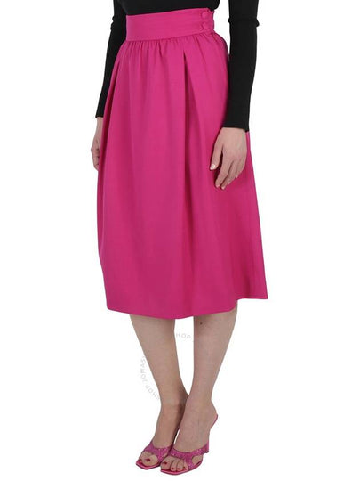 Moschino Ladies Fuchsia Flared Midi Skirt, Brand Size 36 (US Size 2) - MOSCHINO - BALAAN 2