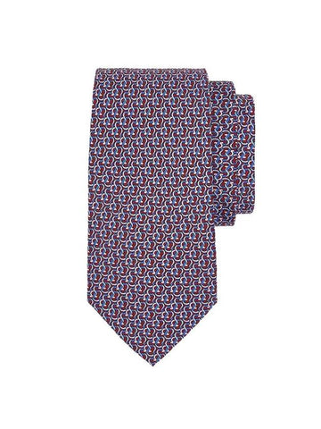 Salvatore Men's Silk Tie - SALVATORE FERRAGAMO - BALAAN.