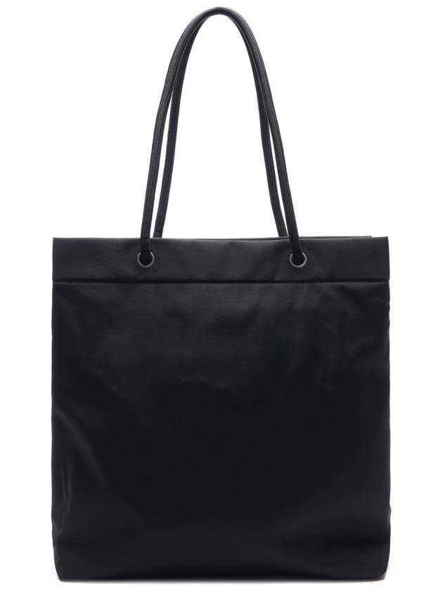 Explorer Embroidered Logo Tote Bag Black - BALENCIAGA - BALAAN 5