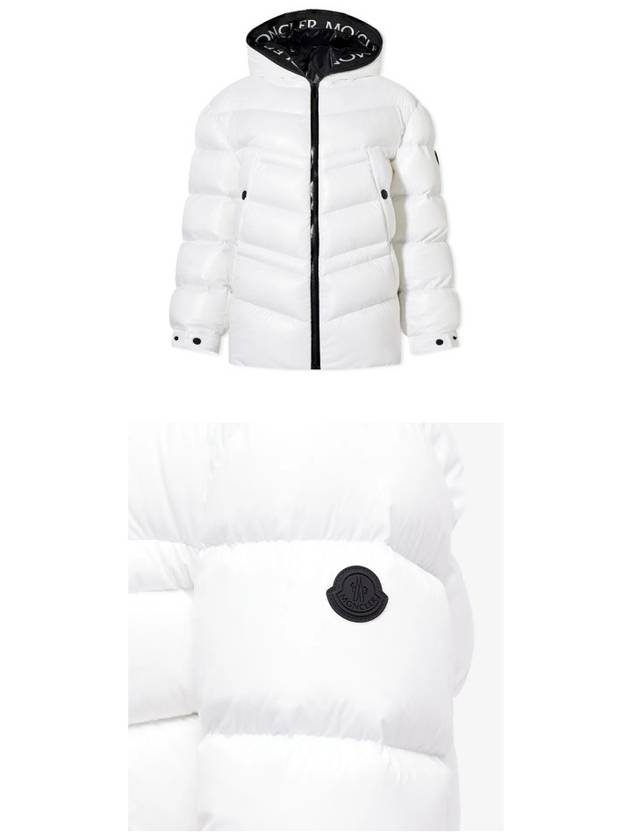 Clair Quilted Short Padding Off White - MONCLER - BALAAN 5