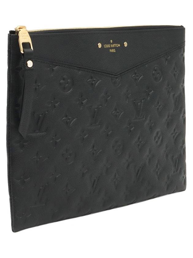 Black Monogram Empreinte Daily Pouch Clutch M62937 - LOUIS VUITTON - BALAAN 4