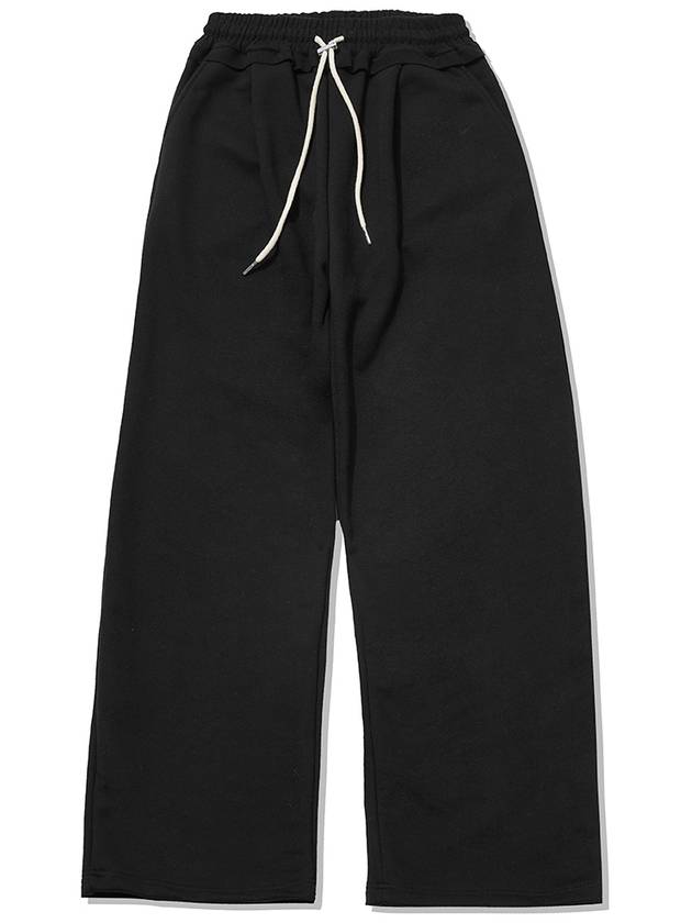 Logo Wide Sweat Pants Black - LESEIZIEME - BALAAN 8