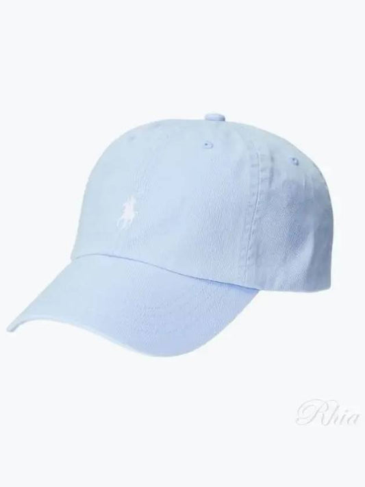 Embroidered Pony Logo Ball Cap Light Blue - POLO RALPH LAUREN - BALAAN 2