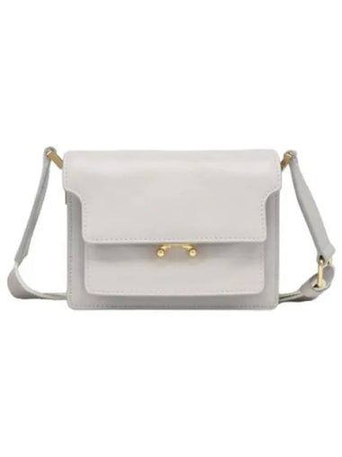 Trunk Soft Mini Shoulder Bag Stone - MARNI - BALAAN 1