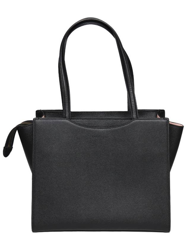 Gancini Tote Bag Black - SALVATORE FERRAGAMO - BALAAN 3