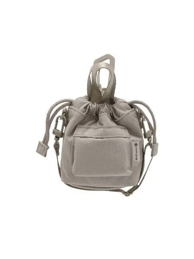 Mini bucket bag key ring S24FUFSU21 Yellow Gray - SNOW PEAK - BALAAN 1