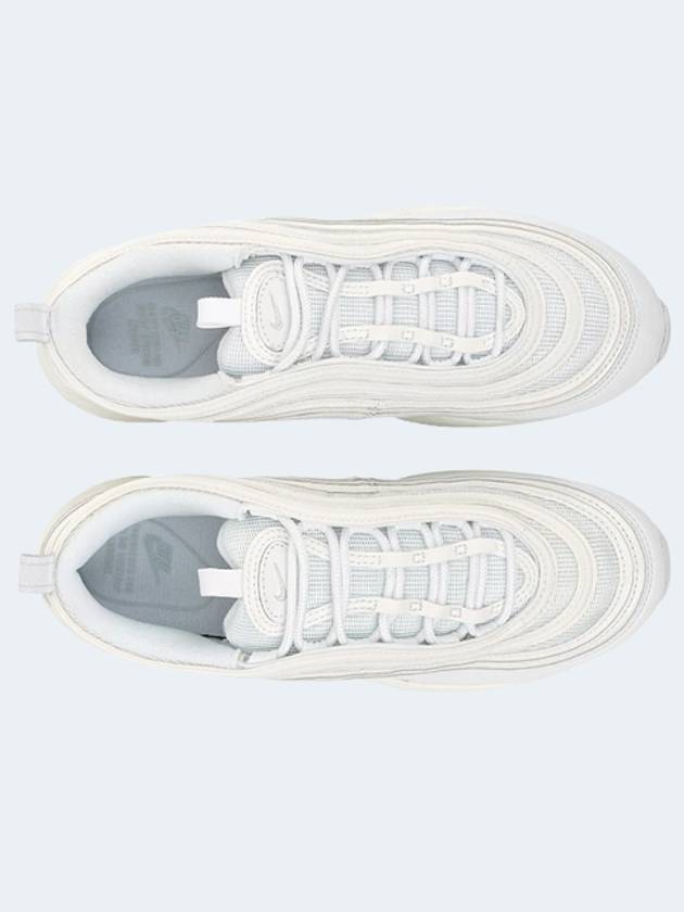 Women's Air Max 97 Low Top Sneakers Triple White - NIKE - BALAAN 4