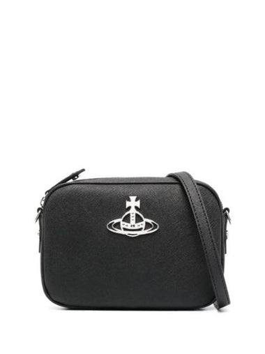 ORB Logo Cross Bag Black - VIVIENNE WESTWOOD - BALAAN 1