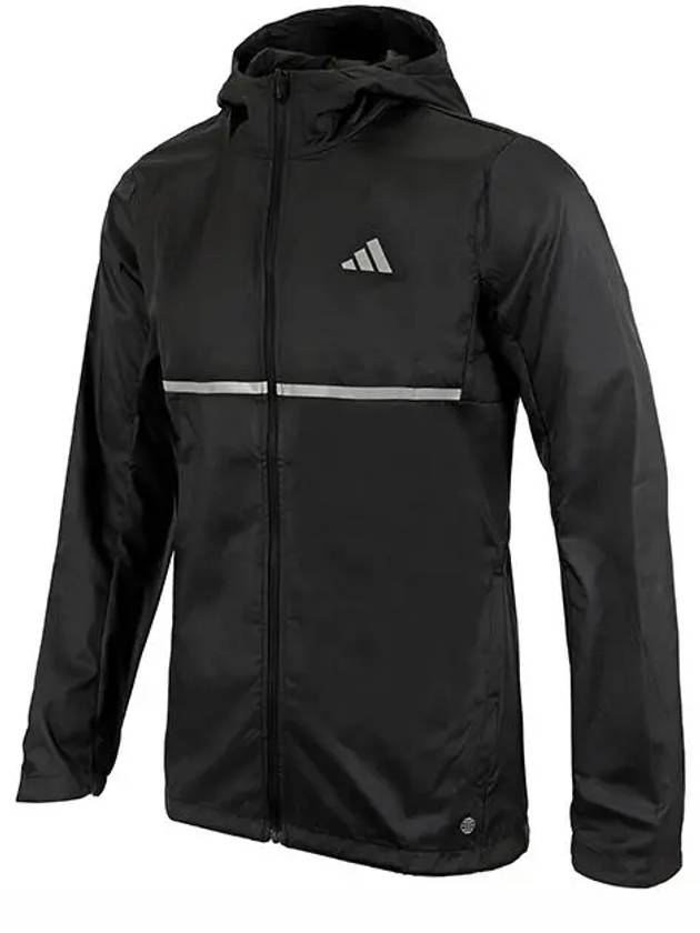 Own The Run Track Jacket Black - ADIDAS - BALAAN 3