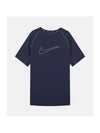 Men's Pro Dri-Fit Short Sleeve T-Shirt Blue - NIKE - BALAAN 1