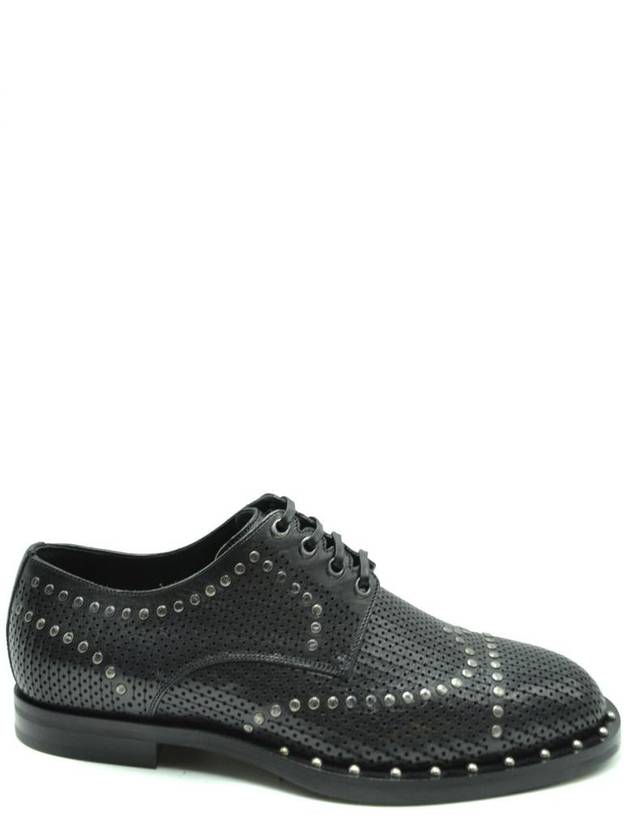 studded lace oxford black - DOLCE&GABBANA - BALAAN 2