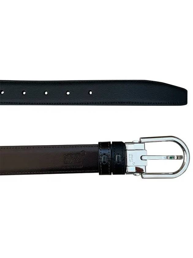 Pin Buckle Reversible Belt Black - MONTBLANC - BALAAN 4