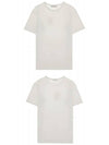 Classic Niagara Short Sleeve T-Shirt White - ACNE STUDIOS - BALAAN 6