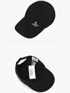 Embroidered ORB Logo Classic Ball Cap Black - VIVIENNE WESTWOOD - BALAAN 4