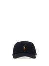 Pony Logo Classic Sport Ball Cap Black - POLO RALPH LAUREN - BALAAN 1