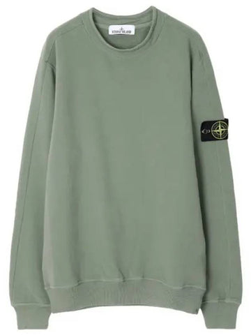 Stretch Cotton Fleece Mock Turtleneck Sweatshirt Regular Fit Men s Long Sleeve T Shirt - STONE ISLAND - BALAAN 1