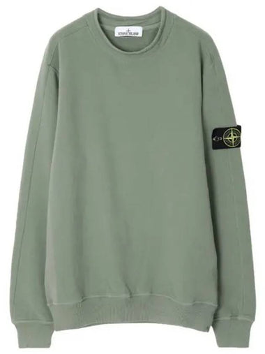 Stretch cotton fleece mock turtleneck sweatshirt regular fit - STONE ISLAND - BALAAN 1