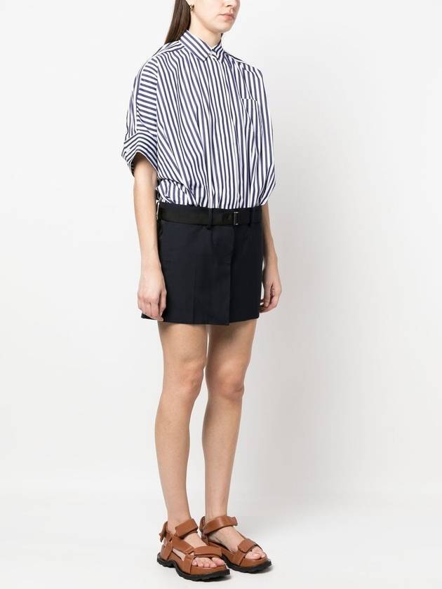 23 ss Cotton Poplin Shirt Dress 23 06525222 B0710232634 - SACAI - BALAAN 3