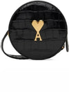 Shoulder Bag ULL009 AL0035 001 Black - AMI - BALAAN 2