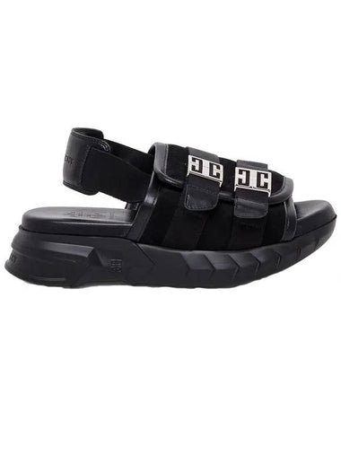 Women's Marshmallow Sandals Black - GIVENCHY - BALAAN 1