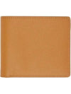 Stitched Bifold Leather Half Wallet Mustard - MAISON MARGIELA - BALAAN 2