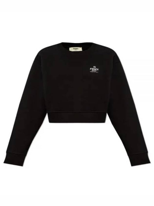 Sweater FS9648AOE3F0GME Black - FENDI - BALAAN 2