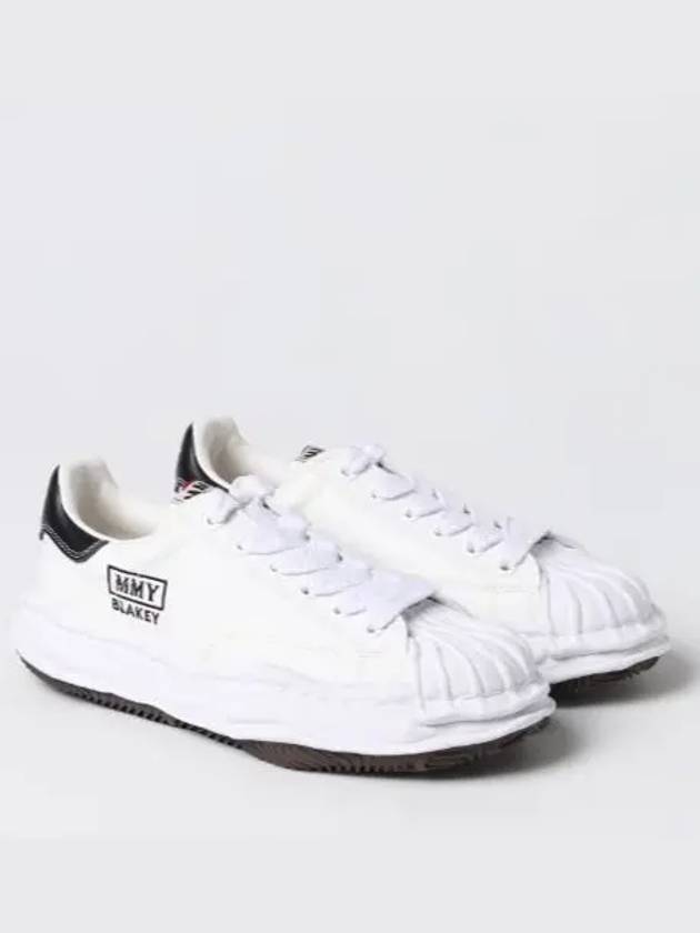 Blakey OG Sole Canvas Low Top Sneakers White - MAISON MIHARA YASUHIRO - BALAAN 4