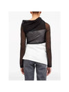 MM6 Semi See-through Asymmetric Top S52NC0330STJ403 - MAISON MARGIELA - BALAAN 5