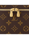 Nice BB Monogram Canvas Pouch Bag Brown - LOUIS VUITTON - BALAAN 4