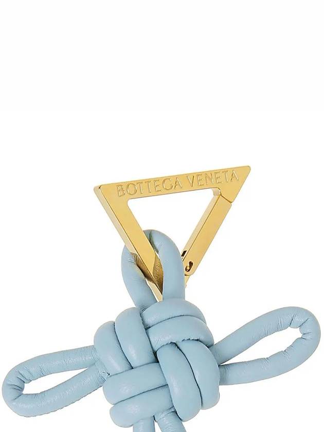 Triangle Nappa Key Holder Blue - BOTTEGA VENETA - BALAAN 5