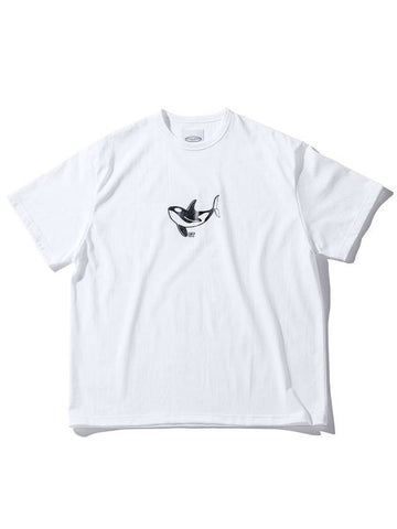 Colorful killer whale white t-shirt - GRAN TURISMO - BALAAN 1