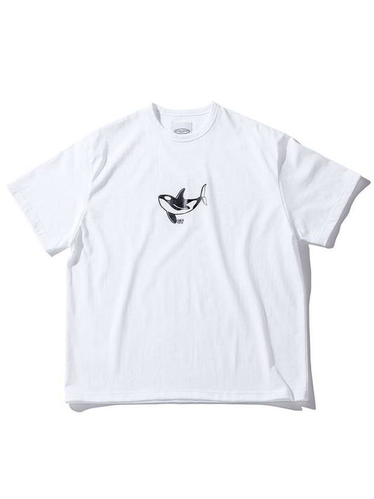 Colorful killer whale white t-shirt - GRAN TURISMO - BALAAN 2