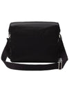 Re-Nylon Leather Shoulder Bag Black - PRADA - BALAAN 6