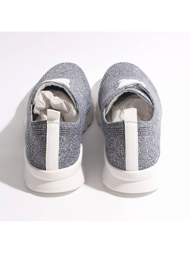 Fit Knit Low Top Sneakers Grey - KITON - BALAAN 4