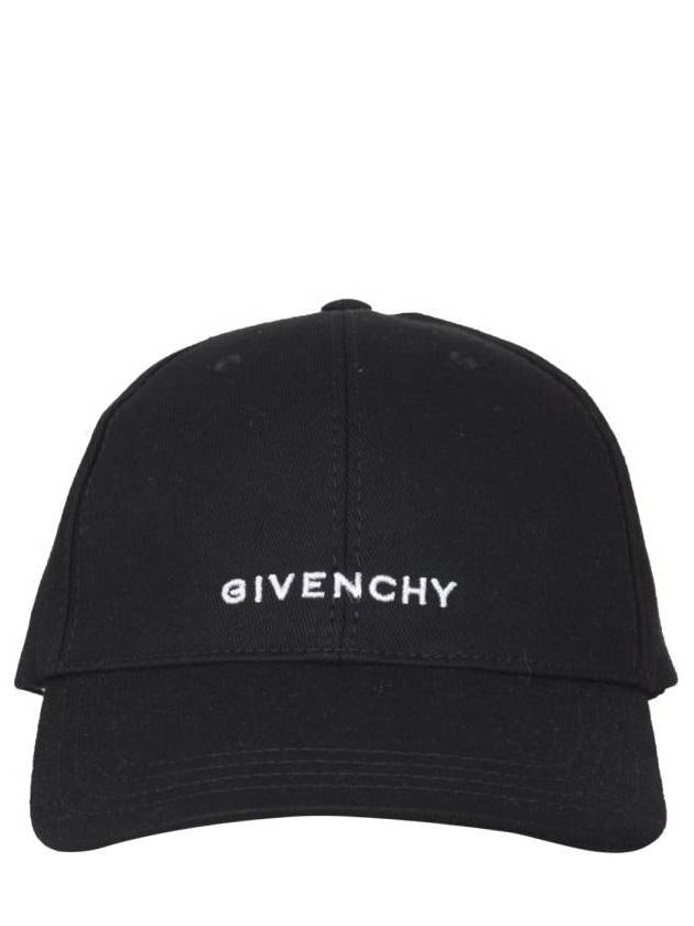 4G Logo Twill Ball Cap Black - GIVENCHY - BALAAN 2